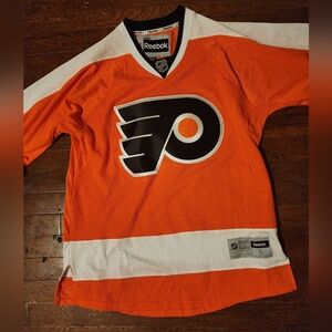 Philadelphia Flyers Men's sz Small Reebok Hockey Jersey